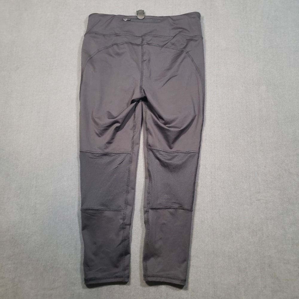 Old Navy Active Leggings Womens Medium Black Go-Dry Compression Reflective - Picture 2 of 11